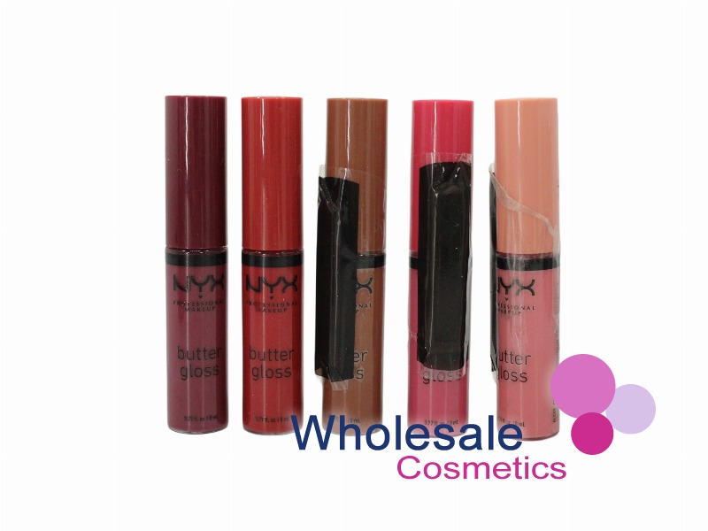 12 x NYX Professional Makeup Butter Gloss - ASSORTED